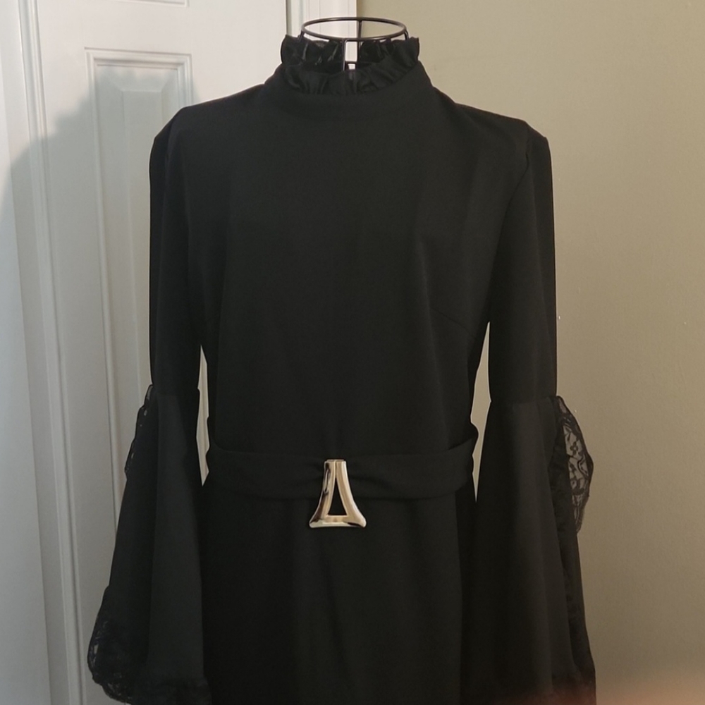 Black Maxi Dress - Picture 2 of 5